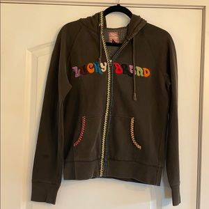 Lucky Brand zip up hoodie